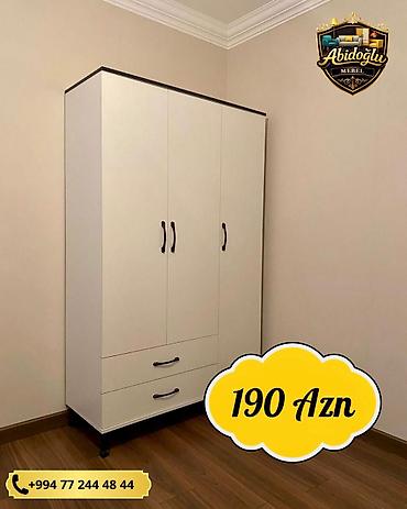 Yeni, 3 qapılı, Siyirməli, Bej, Açılan, Düz dolab lalafo.az -da Yeni, 3 qapılı, Siyirməli, Bej, Açılan, Düz dolab
