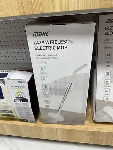 Уборочный инвентарь: Беспроводная электрическая швабра MDHL Lazy Wireless Electric Mop — 3