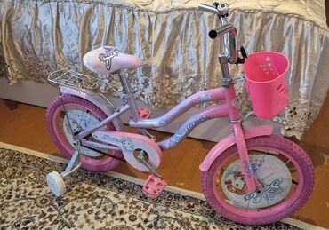 3 yaşdan yuxarı uşaqlar ucun velosipedlər: 16 liq velo ideal vezyetdedir 4,5 defe surulub cole cixmayib evde