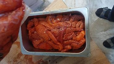 Икра семги: Ястыки красной рыбы (икра в пленке) для рыбалки замороженные — 1