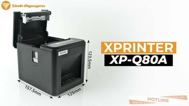 принтеры продаю: Термо-принтеры Xprinter Q80A USB+LAN Данные термо-принтеры широко