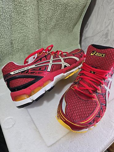 Кроссовки и спортивная обувь: Мужские кроссовки, 45, Asics, Новый, цвет - Красный — 16