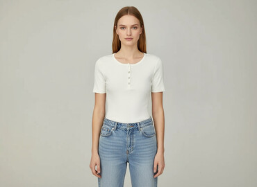 sinsay t shirty w paski: Sinsay, Футболка жіноча, розмір 2XS