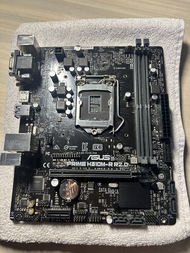 рем комплект: Энелик плата, Колдонулган, Asus, LGA1151 v2, ATX, ПК үчүн