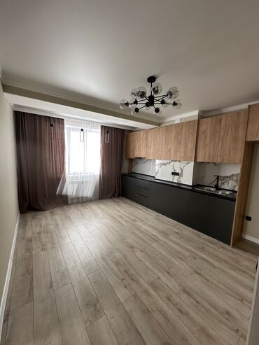 дом кара балта квартира: 2 комнаты, 59 м², Элитка, 10 этаж, Евроремонт