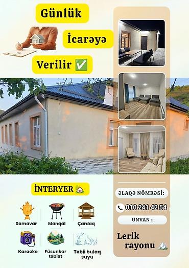 lokbatan kirayə ev: 250 kv. m, 3 otaqlı, İnternet, Su, Qaz — 10