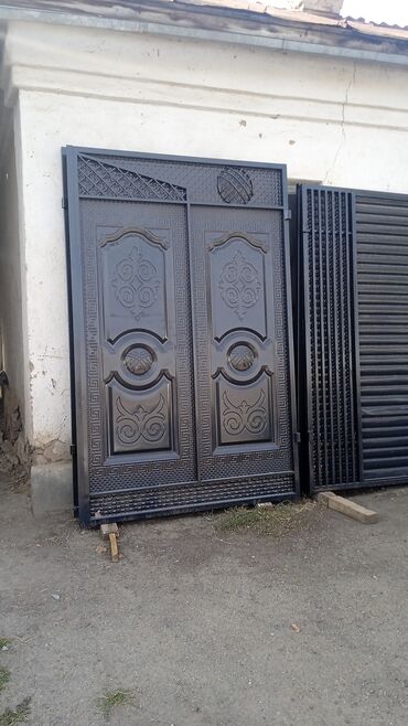 Откатные ворота: Металлические, Автоматические, Для частного дома, Для магазина, Для холодильника, С калиткой, Оптом, Новый, Бесплатная установка — 7