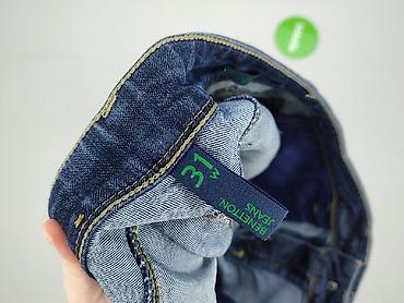material na levisy: Benetton, Jeansy damskie, rozmiar M — 4