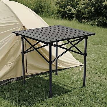 forma ideale tabure klupa: Rasklopivi Kamperski Sto Adventure M – 53 x 50 x 51 cm Kompaktan — 1