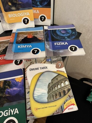 английский язык 7 класс азербайджан: 7-ci sinif dərs vəsaitləri toplusu. Biologiya, fizika, kimya, ümumi