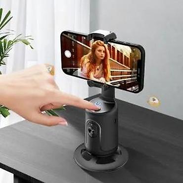 Stoni držači za telefone: Rotacioni stoni držač sa inteligentnim prepoznavanjem lica. Opis — 14