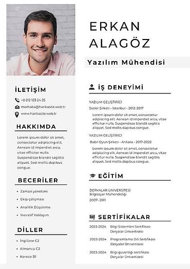 bulduk it: Xidmət: Yazılım mühəndisi (CV/profil) Peşəkar təqdimat: “Yazılım — 1