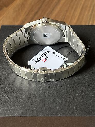 чехол на х: Tissot PRX — швейцарские кварцевые часы с интегрированным стальным — 10