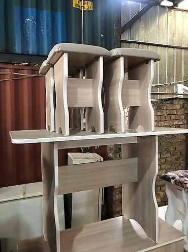 Кухонные столы и стулья: Кухонный стол и стул, Новый, Бесплатная доставка, цвет - Бежевый — 6