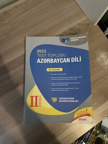 azərbaycan dili test toplusu 1 ci hissə cavabları pdf: Azərbaycan dili Testlər 11-ci sinif, 2-ci hissə, 2023 il