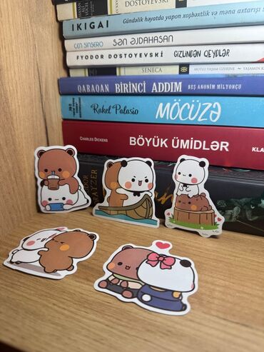 Digər kitablar və jurnallar: ✨ Yeni stiker kolleksiyası burada! 🎨 İndi sifariş verin və öz