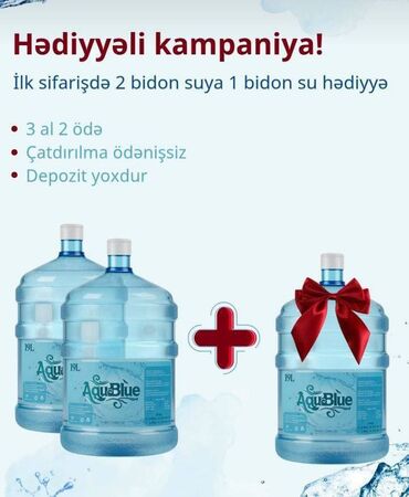 Qida məhsulları: Qiymət 3.50 Azn. Suyun təbii qaynağından toplanmış minerallarla zəngin