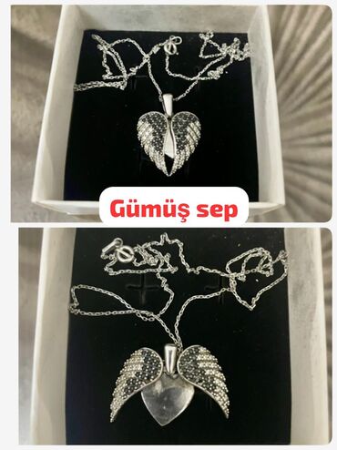 nişan xonçaları bəzədilməsi: Boyunbağı, Gümüş