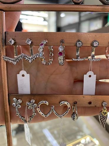 Серебряные серьги: Серебряные серьги, Проба 925, Женские, Новый — 8