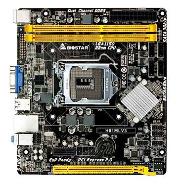 материнская плата h81: Материнская плата для ПК, Б/у, Biostar, LGA1150, Micro-ATX — 2