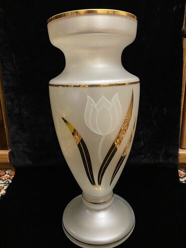 стеклянные вазы для декора: Ваза Чехия