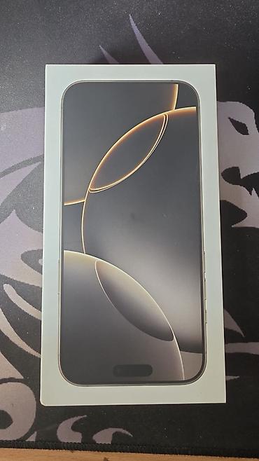 Apple iPhone: IPhone 16 Pro Max, Natural Titanium, Sənədlərlə — 4