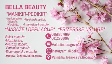 kozmeticki kreveti na rasklapanje: Frizersko kozmetički salon Bella beauty 💜 Zakažite svoj termin i