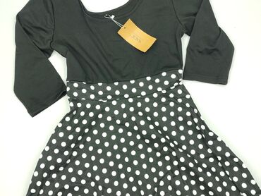 sukienki swing plus size: Sukienka damska, rozmiar S