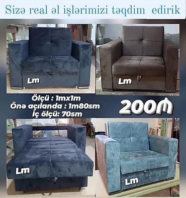 paxlava parcalar: Qoltuqlu açılan kreslo - Model: Önə açılan mexanizmli tək kreslo - — 1