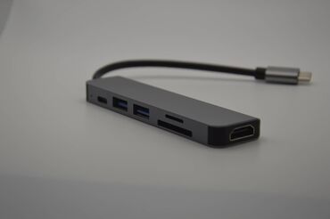 Компьютер жана ноутбук аксессуарлары: Переходник Multi function 6 in 1

HDTV
SD
TF
USB2.0
USB3.0
PD
4K HD