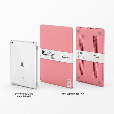 ipad pencil: Чехол стильный и элегантный. ---- Розовый защитный чехол для ноутбука — 2