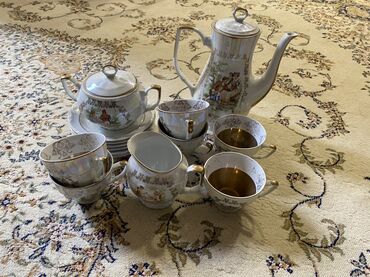 Çay dəstləri və servizlər: Çay dəsti, rəng - Ağ, Farfor, 6 nəfərlik — 2