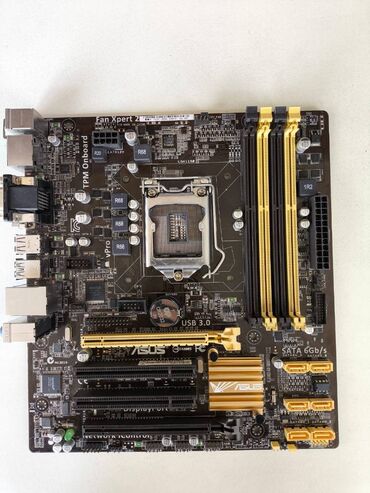 Ana platalar: Ana Platası Asus ASUS Q87M-E / 1150", İşlənmiş