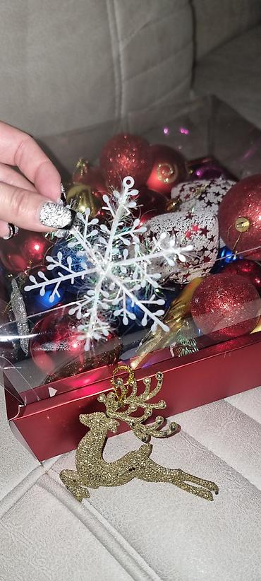 Uşaqlar üçün digər mallar: Bayram ağacı bəzəkləri dəsti TƏZƏDİR HƏRŞEY BİR YERDƏ KOROBKADA 40 M - — 15