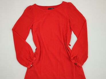 czerwona długa sukienki wieczorowa: Sukienka, S, Atmosphere, stan - Bardzo dobry