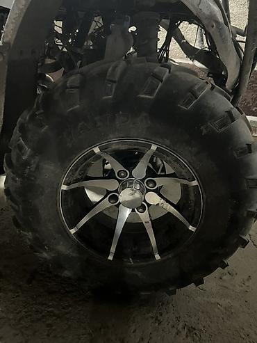 разбор трактора: Квадроцикл Yamaha (белый) с комплектом доработок для бездорожья — 7