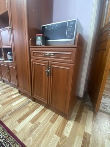 мебель горка для зала: Гарнитур для зала, МДФ, цвет - Коричневый