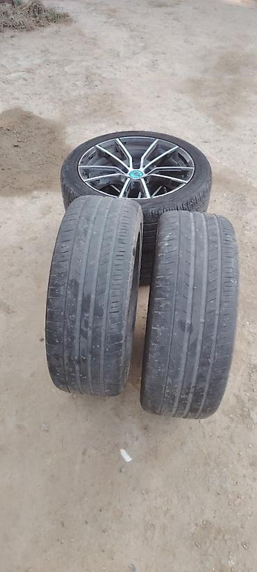kamaz tekerleri: Toplamda 4 eded 225/45/R18 2 eded KUMHO, 2 eded HABILEAD. uzerinden — 3