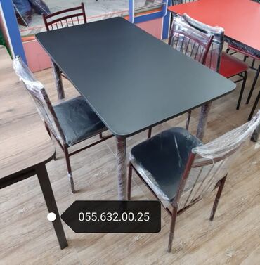 Masa və oturacaq dəstləri: Mətbəx üçün, Yeni, Açılmayan, Kvadrat masa — 19