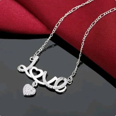 Ogrlice: Prelepa ogrlica love sa srcem prepunim cirkona