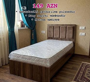 Çarpayılar: Tək nəfərlik çarpayı dəsti - Qiymət: 149 AZN - Şəhərdaxili çatdırılma — 5