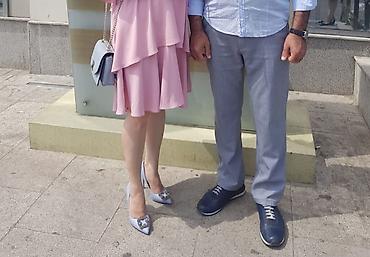 Tuflilər: Tuflilər, Ölçü: 36, rəng - Gümüşü, Yeni — 1