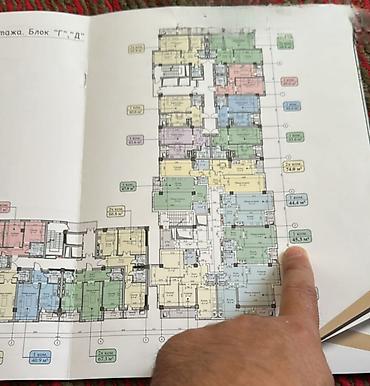 dostuk: 1 комната, 45 м², Технопарк Элитка, 12 этаж, ПСО (под самоотделку) — 2