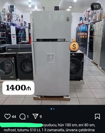 Plitələr və bişirmə panelləri: Yeni 2 qapılı Soyuducu Satılır