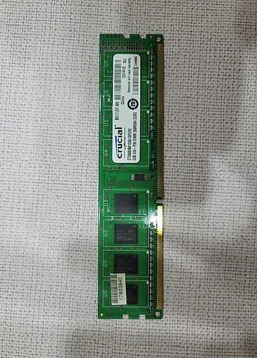 pc diskleri: Crucial masaüstü RAM modulları - Model: Crucial CT25664BA1339.M8FJ2 - — 2