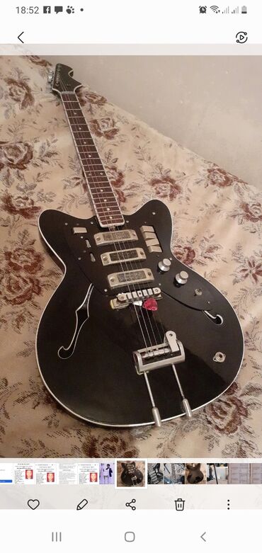 elektro gitara satilir: Elektron gitara, Boss, 6 sim, İşlənmiş, Ünvandan götürmə