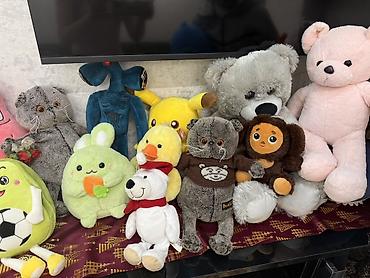 Игрушки: Мягкие игрушки – большая подборка персонажей и зверят почти новые — 2