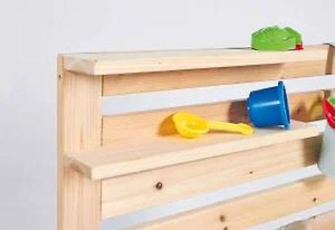 Dečije kuhinje: Drvena “mud kitchen” kuhinja za igru – Pinolino Paul - Materijal — 12