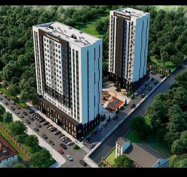 квартира в районе ахунбаева: 2 комнаты, 67 м², 14 этаж, ПСО (под самоотделку)