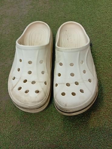 кроксы крокс crocs: Сабо, 40, Crocs, Б/у, цвет - Белый, Самовывоз — 3